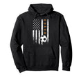 Soccer Coach American Flag Soccer Hoodie - Casual Everyday Wear Men Women