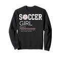 Soccer Definition Sports Game Day Sweatshirt - Fun Novelty Design Unisex