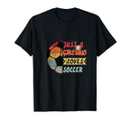 Just Who Loves Soccer Colorful Futbol T-Shirt - Custom Art Print Unisex
