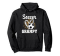 Soccer Grampy Leopard Heart Hoodie - Casual Everyday Wear Men Women