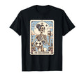 Soccer Mom Tarot Card Skeleton T-Shirt - Casual Everyday Wear Unisex