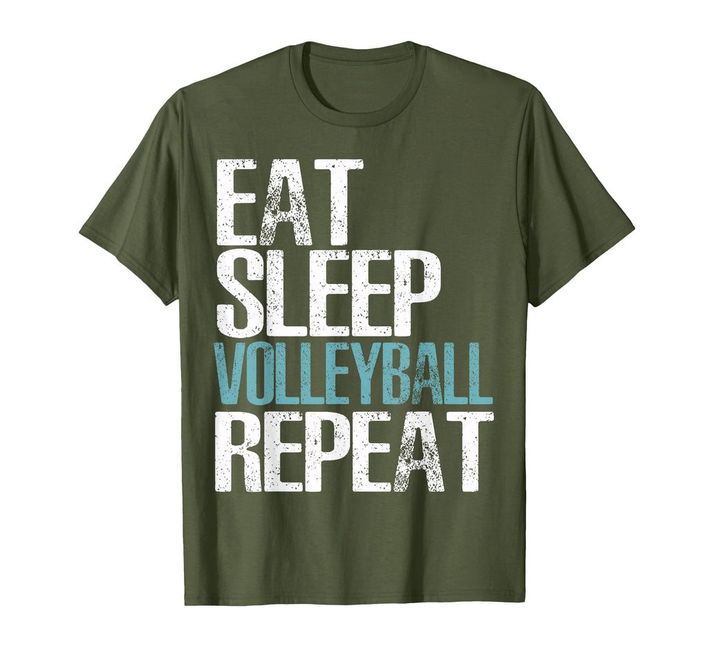 Eat Sleep Volleyball Repeat Great T-Shirt - Streetwear Style Men Women