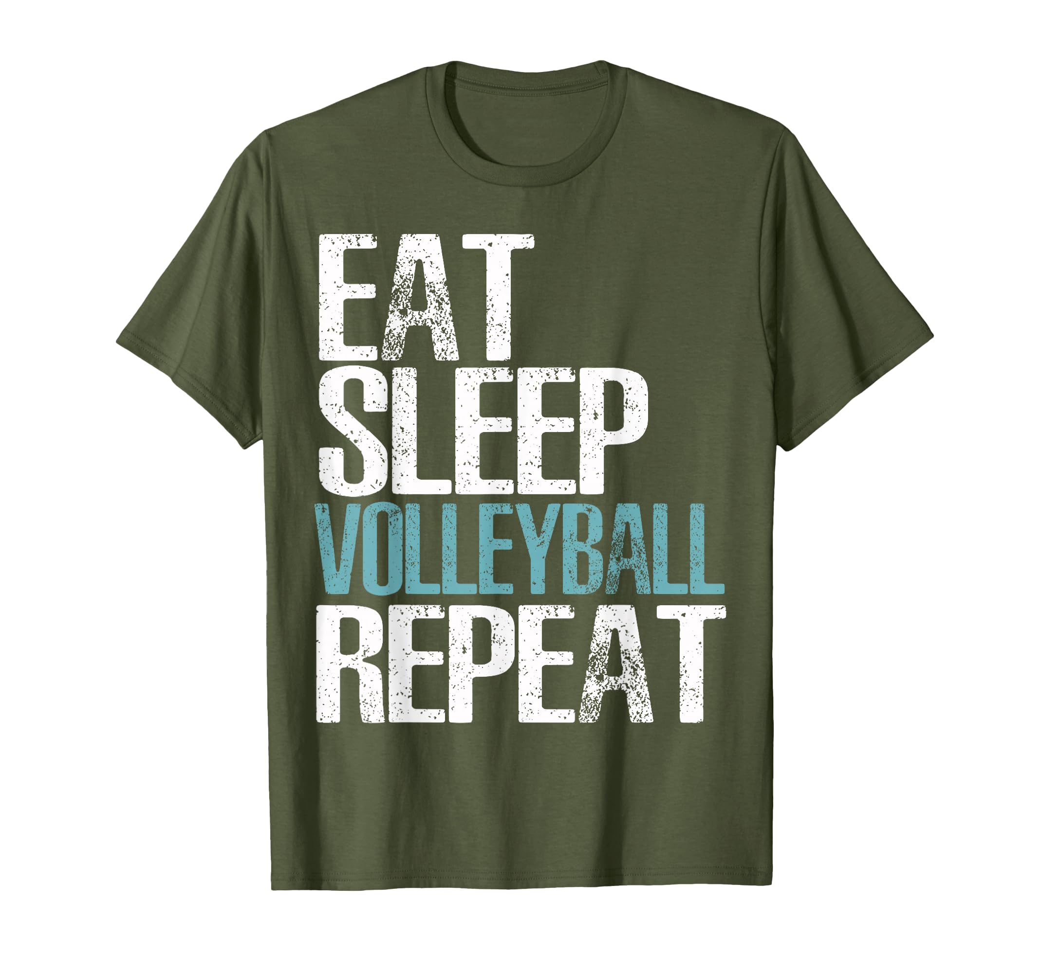 Eat Sleep Volleyball Repeat Great T-Shirt - Streetwear Style Men Women