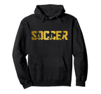 Soccer Player Sports Soccer Hoodie - Minimalist Print Unisex