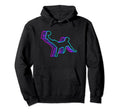 Mens Soccer Player Hoodie - Minimalist Print for Adults