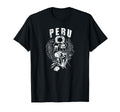 Peru Distressed Soccer 2019 Football Copa T-Shirt - Novelty Apparel Unisex