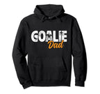 Ice Hockey Goalie Dad Hockey Hoodie - Streetwear Style Men Women