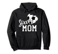 Soccer Ball Heart Soccer Mom Hoodie - Fun Novelty Design Men Women