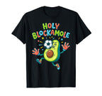 Holy Blockamole Soccer Blocker Funny T-Shirt - Graphic Print Men Women