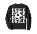 Soccer Uncle Cracked Wall Family Sweatshirt - Aesthetic Graphic for Adults
