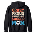Funny Soccer Mom Soccer Player Sweatshirt - Unique Graphic Men Women