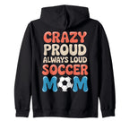 Funny Soccer Mom Soccer Player Sweatshirt - Unique Graphic Men Women