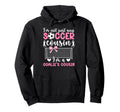 Im Soccer Goalie Cousin Soccer Hoodie - Minimalist Print Men Women