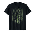 Usa Camouflage I Love Soccer Football T-Shirt - Streetwear Style Men Women