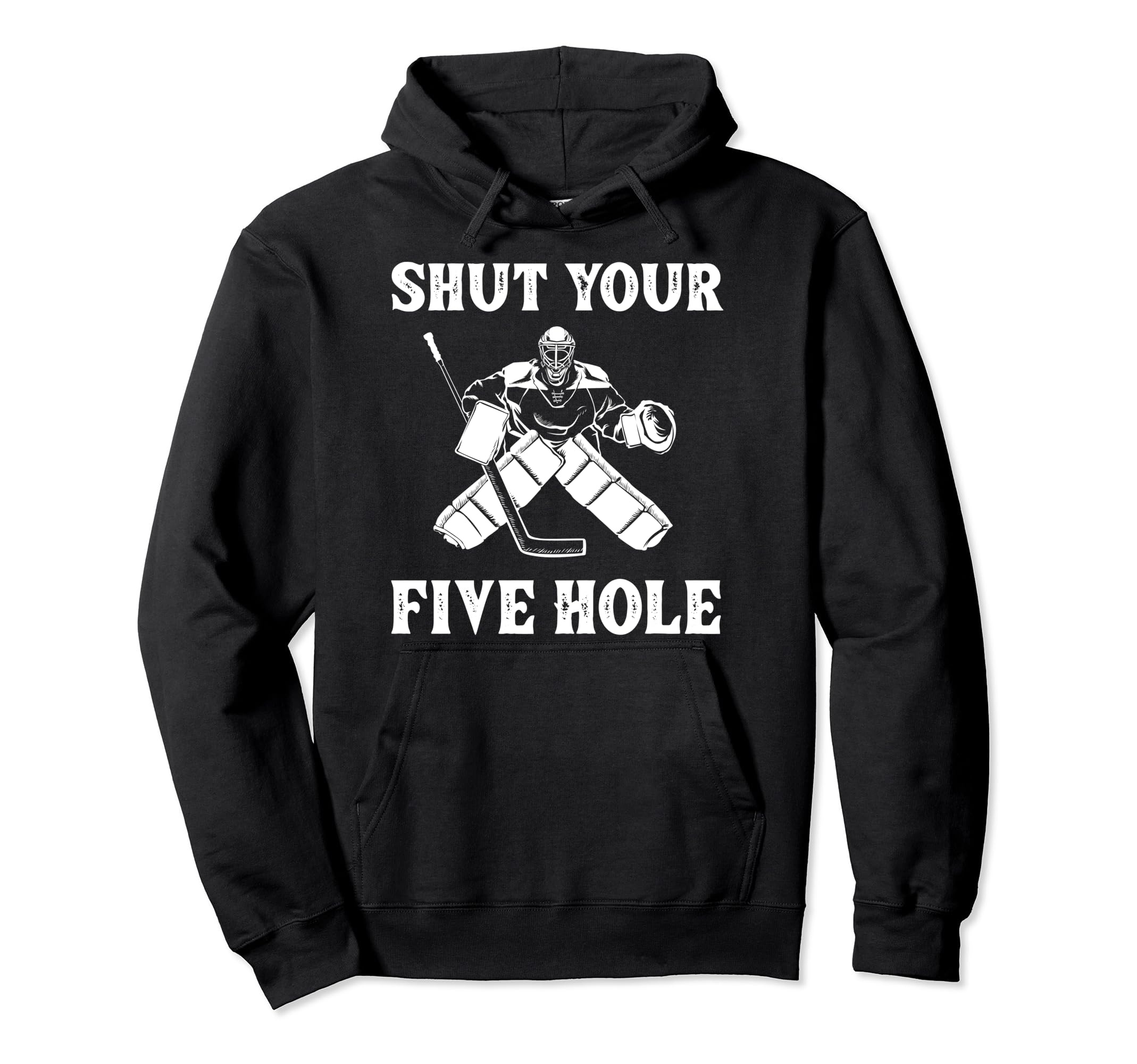 Funny Ice Hockey Ice Hockey Goalkeeper Hoodie - Streetwear Style for Adults