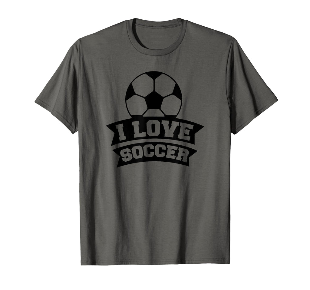 I Love Soccer Funny Soccer Sports T-Shirt - Streetwear Style for Adults