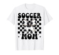 Soccer Mom Soccer Mama Mothers Day Coquette T-Shirt - Graphic Print Unisex