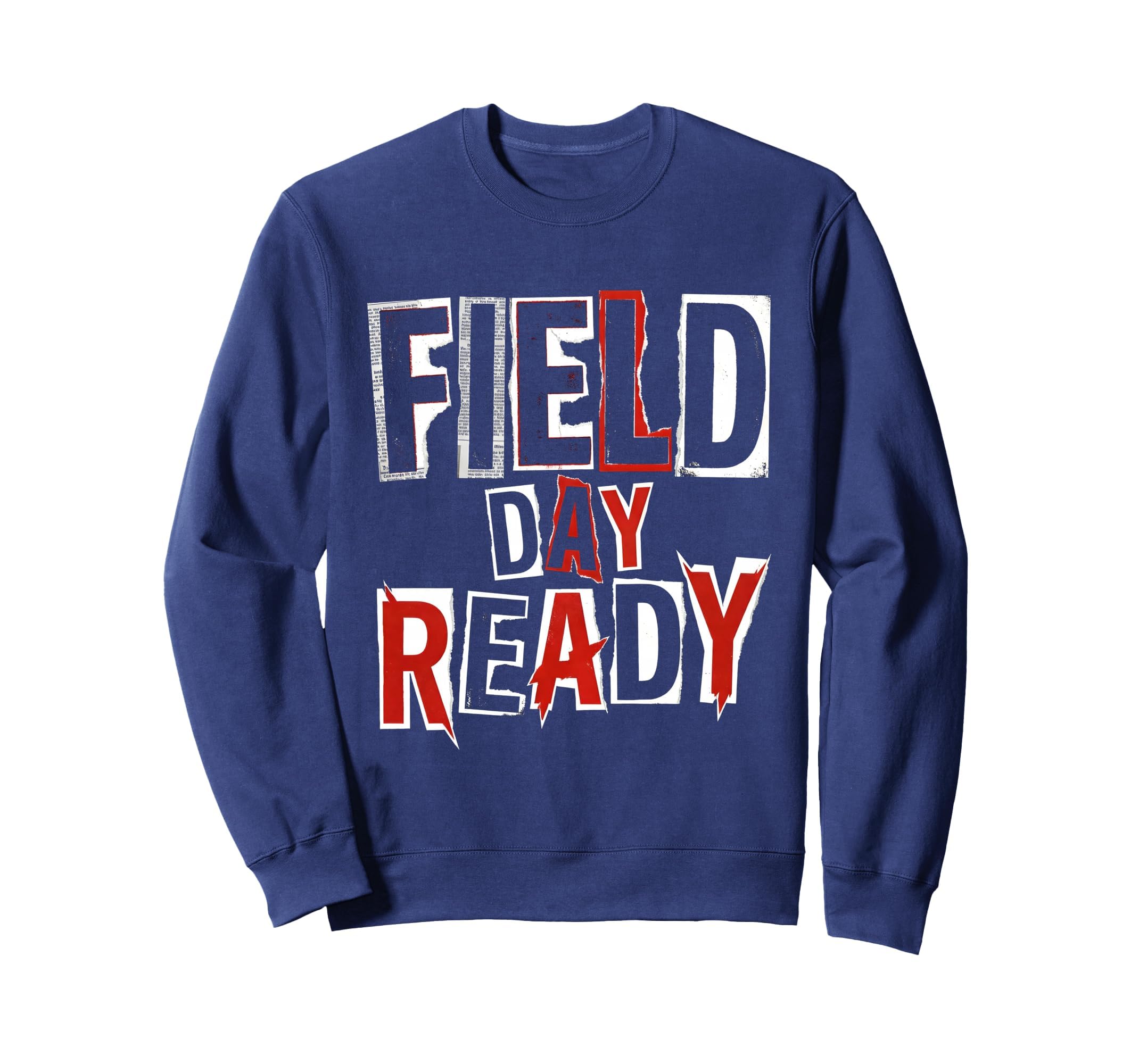 Field Day Ready Soccer Mom Sweatshirt - Graphic Print for Adults