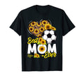 Sunflower Soccer Mom Mama Mommy Sport T-Shirt - Novelty Apparel for Adults