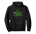 Gaelic Football Heart Celtic Irish Soccer Hoodie - Graphic Print Men Women