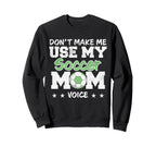 Soccer Mom Mothers Day Funny Sweatshirt - Minimalist Print Men Women