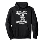Soccer Sports Team Player Soccer Hoodie - Minimalist Print Men Women