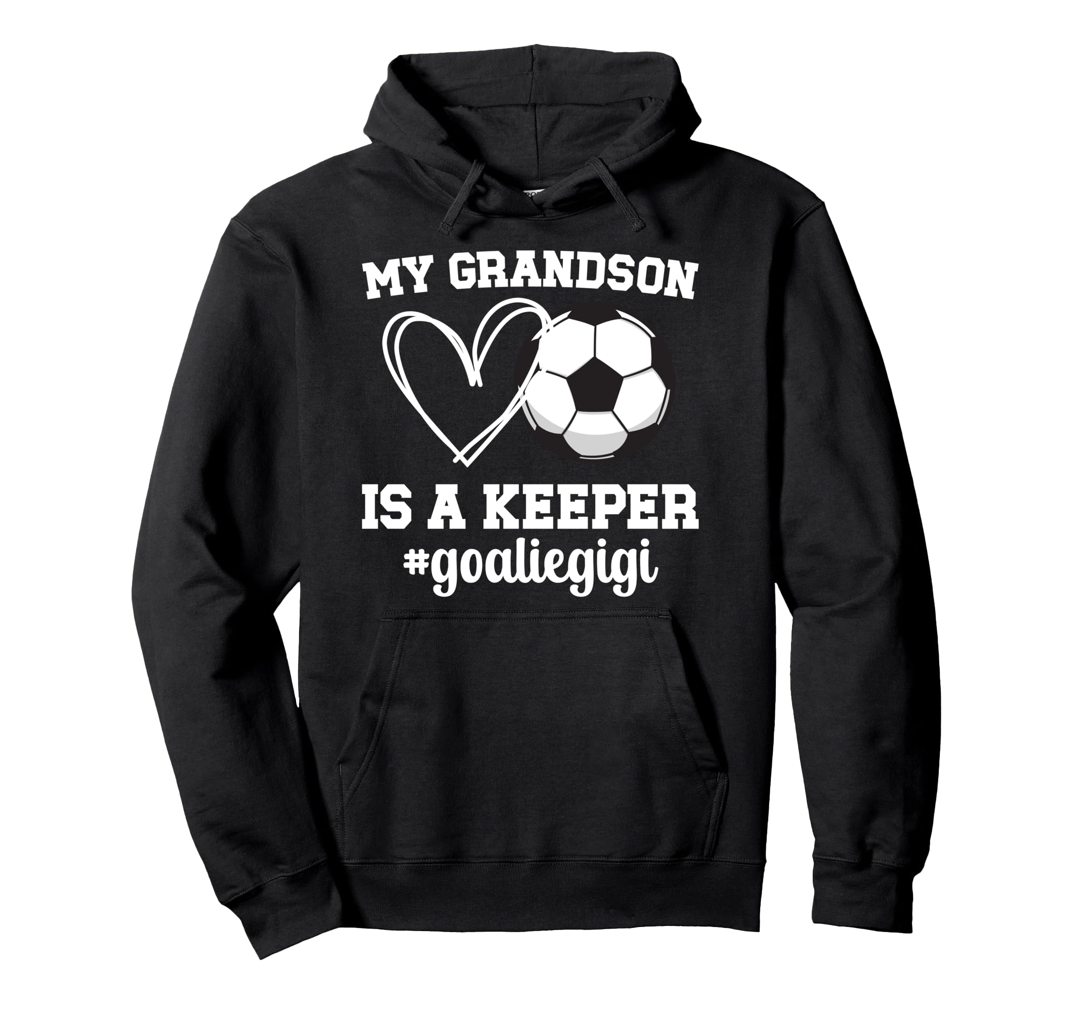 Proud Soccer Goalie Gigi Soccer Hoodie - Unique Graphic Men Women