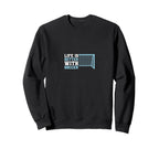Funny Better Soccer Sport Sweatshirt - Graphic Print Men Women