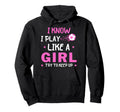 I Know I Play Like Soccer Hoodie - Aesthetic Graphic for Adults