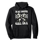 My Soccer Era Coquette Bow Soccer Hoodie - Fun Novelty Design for Adults