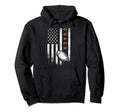 Football Coach American Flag Football Hoodie - Graphic Print Men Women