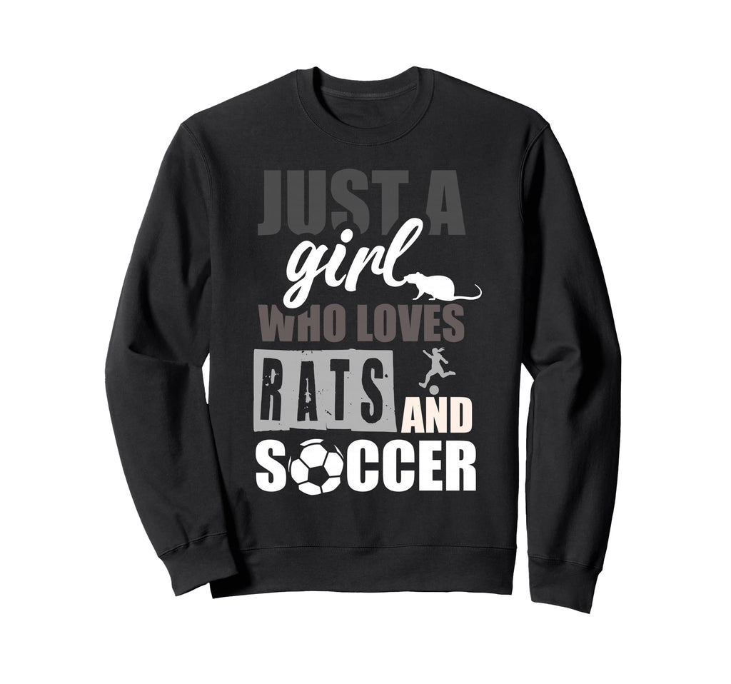 Just Who Loves Rats And Soccer Sushi Sweatshirt - Custom Art Print Unisex