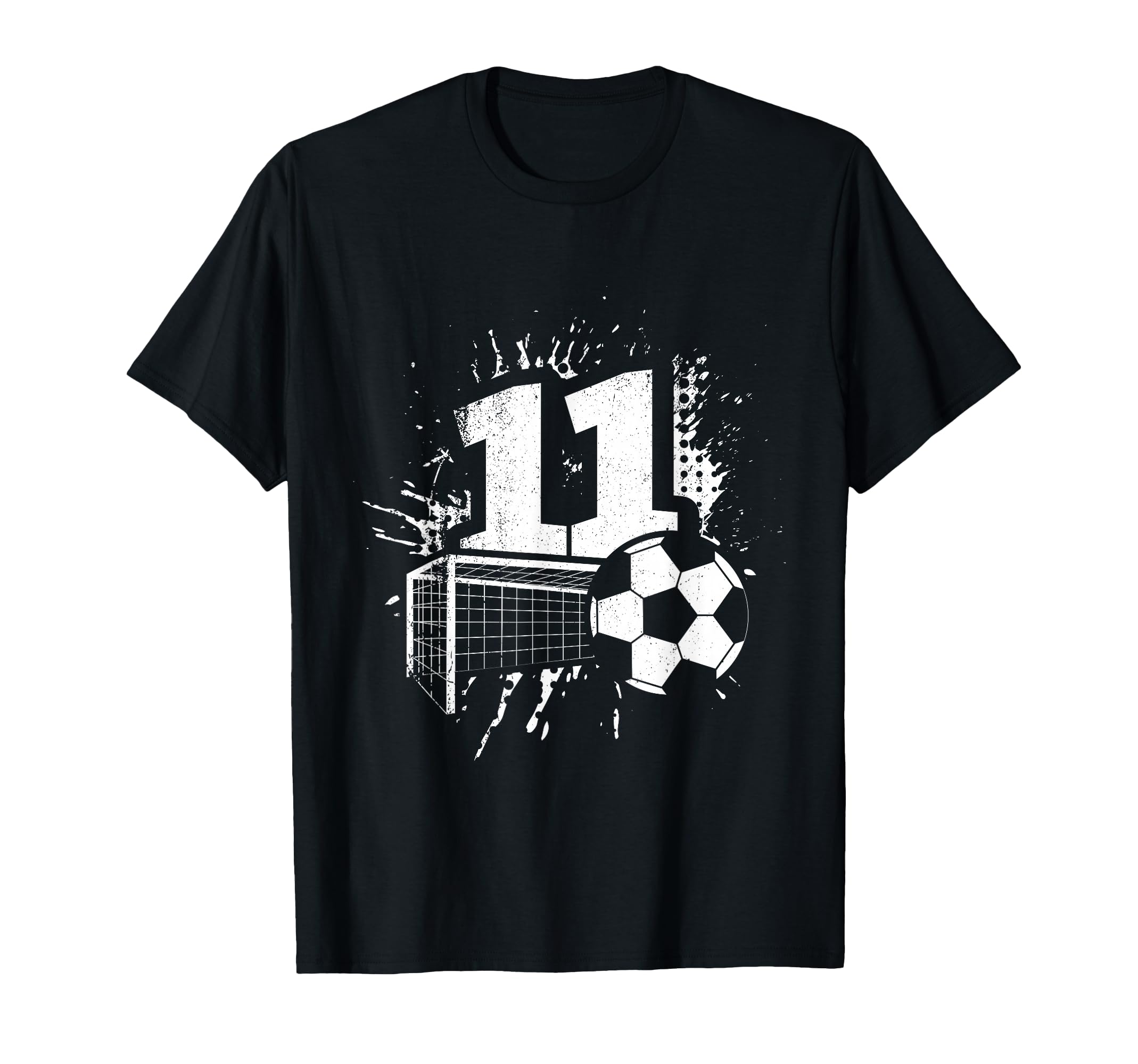 11Th Birthday Soccer Player Football T-Shirt - Fun Novelty Design Unisex