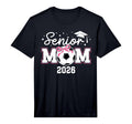 Mens Soccer Senior Mom Senior T-Shirt - Fun Novelty Design Men Women