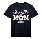 Mens Soccer Senior Mom Senior T-Shirt - Fun Novelty Design Men Women