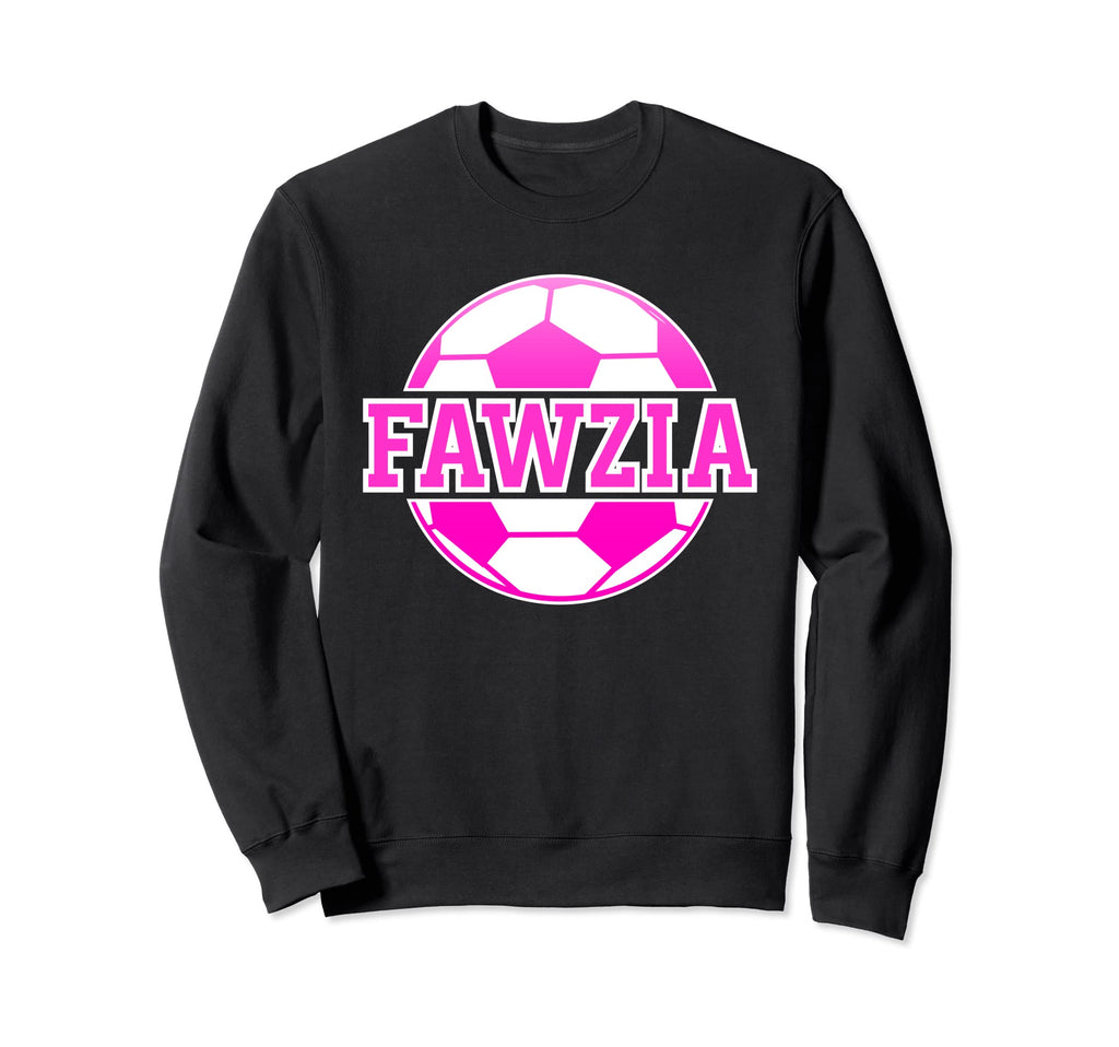 Fawzia Name Soccer Play Football Sweatshirt - Trendy Graphic Men Women