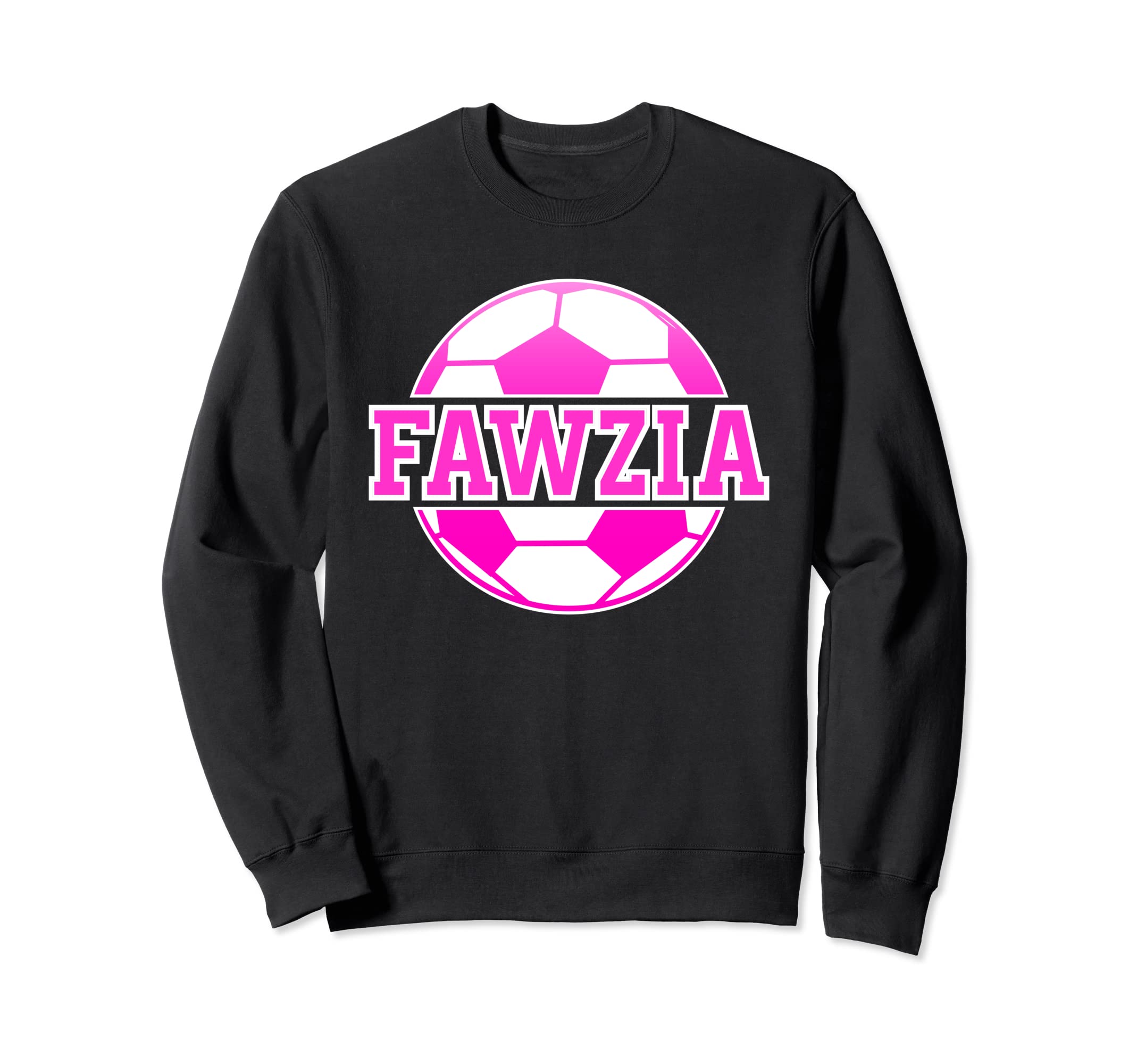 Fawzia Name Soccer Play Football Sweatshirt - Trendy Graphic Men Women