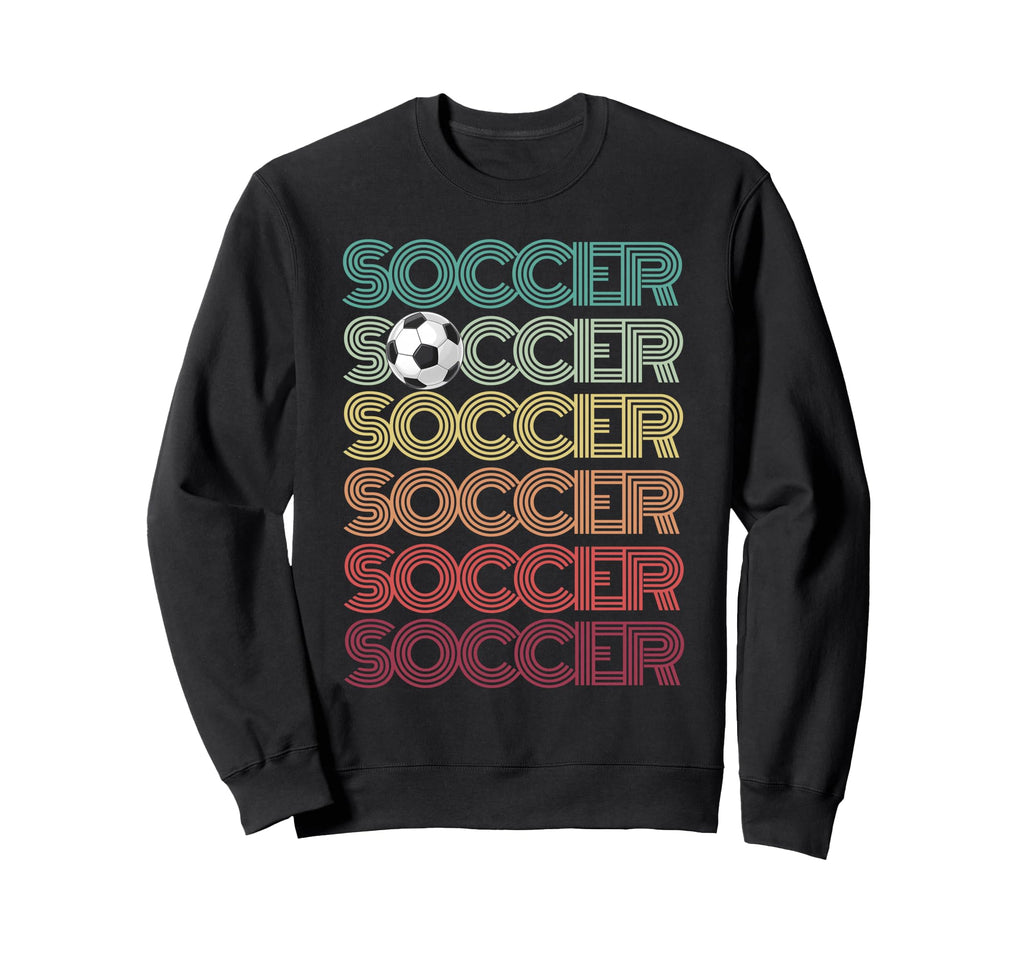 Eat Sleep Soccer Just Who Loves Win Sweatshirt - Minimalist Print Unisex