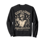 Cleats Chaos Skeleton Soccer Mom Sweatshirt - Fun Novelty Design Men Women