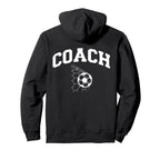 Soccer Coach Head Coach Tees Football Hoodie - Minimalist Print Unisex