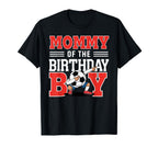 Mommy Birthday Soccer Dab Mom Birthday T-Shirt - Unique Graphic Unisex