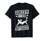 Soccer Uncle Like Regular Uncle But T-Shirt - Trendy Graphic Men Women