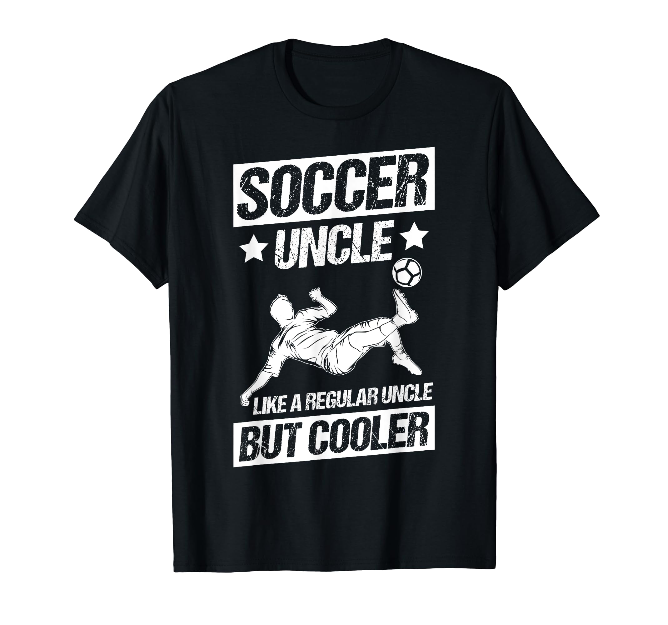 Soccer Uncle Like Regular Uncle But T-Shirt - Trendy Graphic Men Women