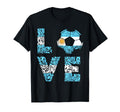 Argentina Soccer Team Argentina Love T-Shirt - Trendy Graphic Men Women