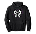 Soccer Coquette Bow Football Soccer Hoodie - Custom Art Print for Adults
