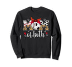 Mom Both Baseball Soccer Mom Soccer Sweatshirt - Graphic Print for Adults