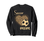 Leopard Soccer Mother Sweatshirt - Casual Everyday Wear Men Women