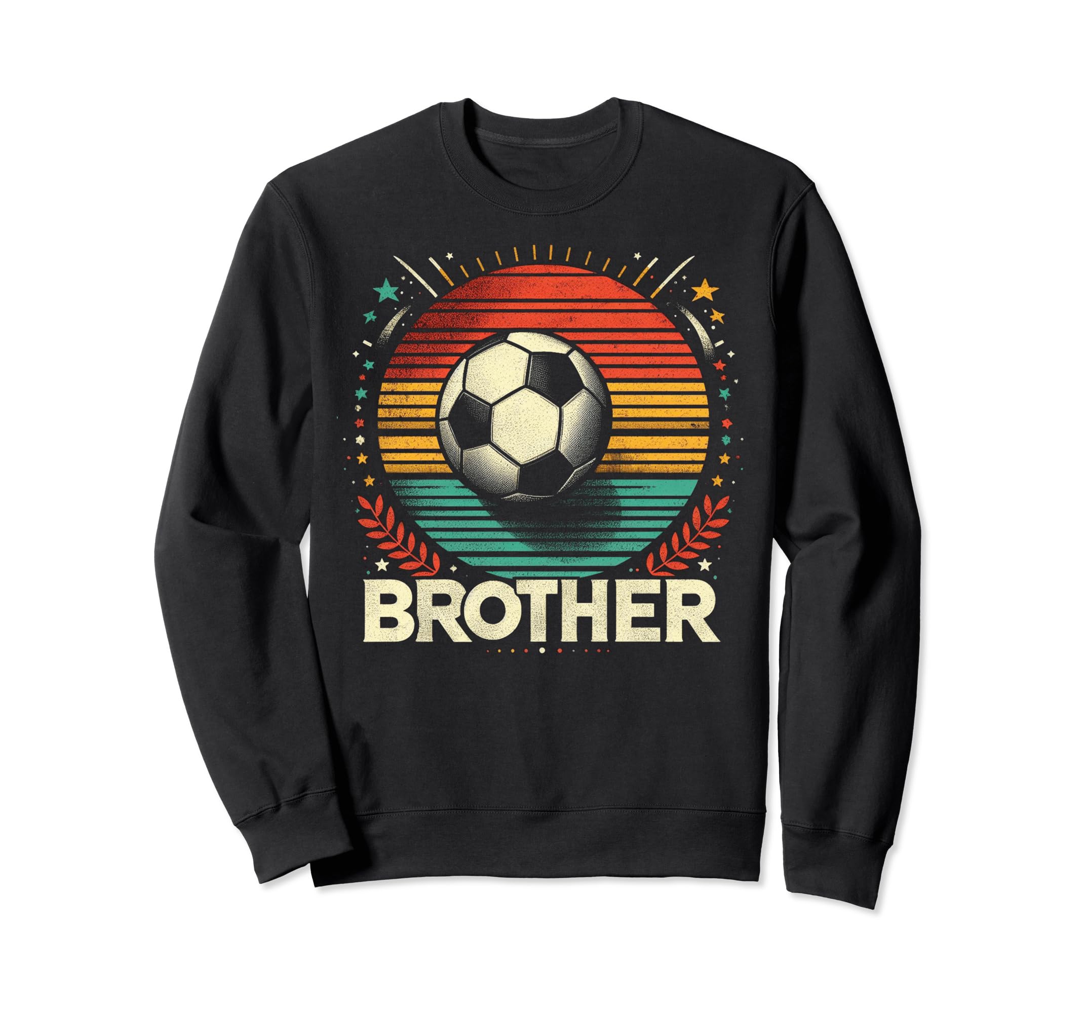 Soccer Brother Family Matching Team Sweatshirt - Graphic Print Unisex