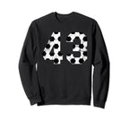 Soccer 43 Jersey Number Sweatshirt - Streetwear Style Men Women