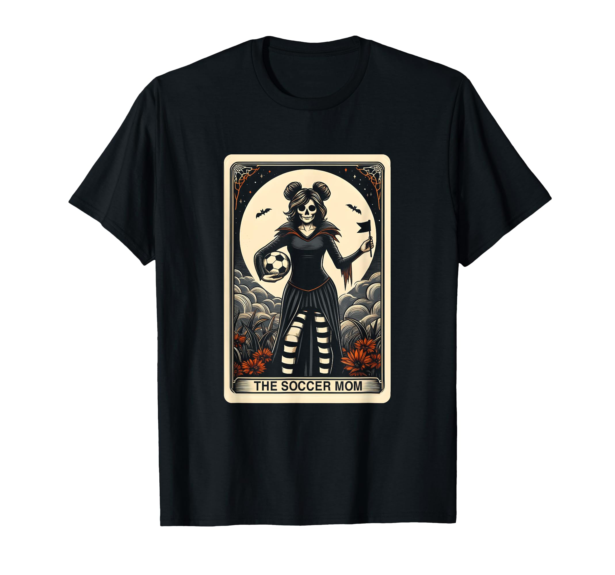 Soccer Mom Tarot Card Halloween Soccer T-Shirt - Custom Art Print Unisex